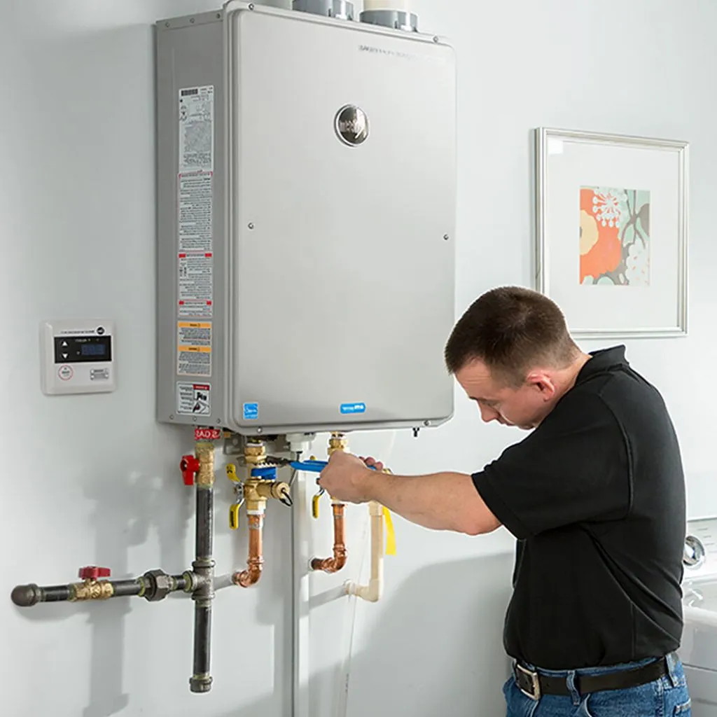 tankless water heater repair in Guernsey, WY